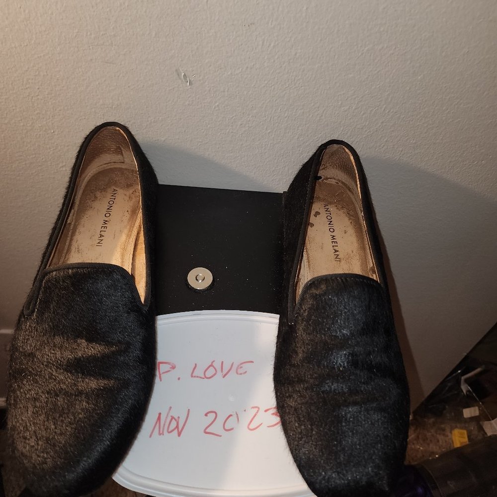Antonio Melani Sz 10 Loafer Black
